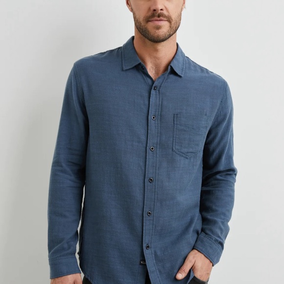 Men’s Rails Wyatt long sleeve button down - Picture 4 of 5